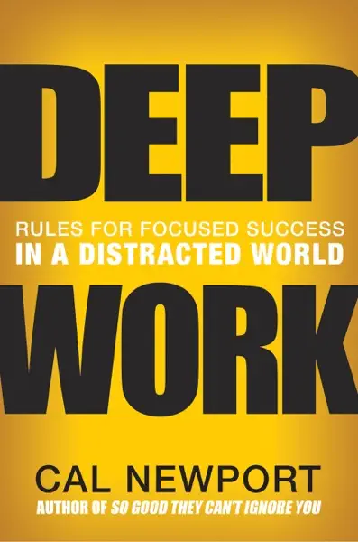 Deep Work, book cover