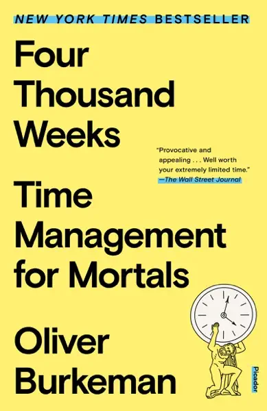 Four Thousand Weeks, book cover