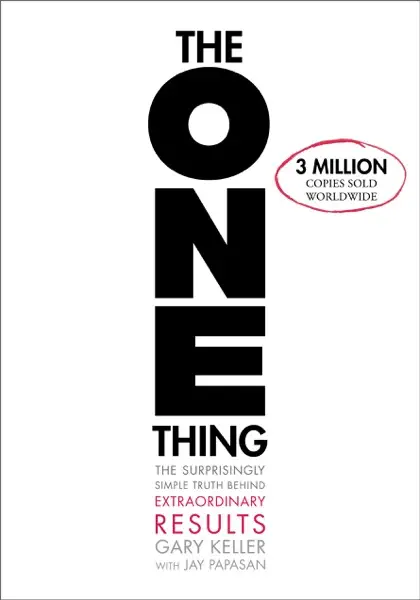 The One Thing, book cover